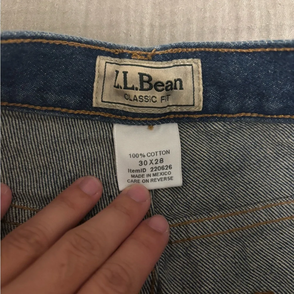 L.L. Bean men’s jeans classic fit 30x28